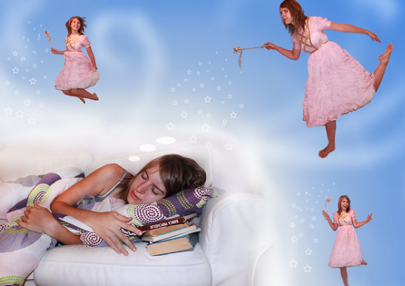 A photo of a girl dreaming of fairies
Photo Credit: Flickr