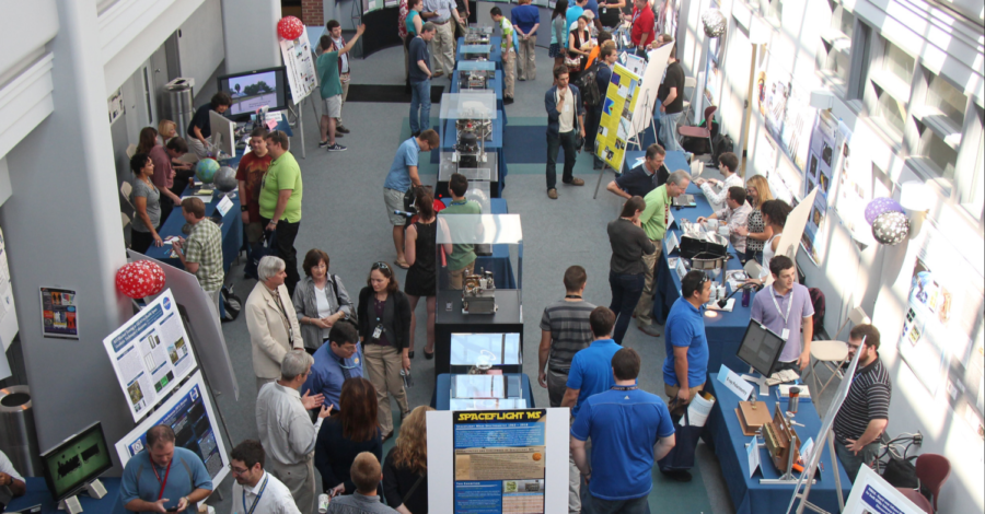 People attending science fair.
Photo Credit: Flickr